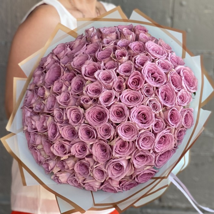 101 сиреневая роза Индиго